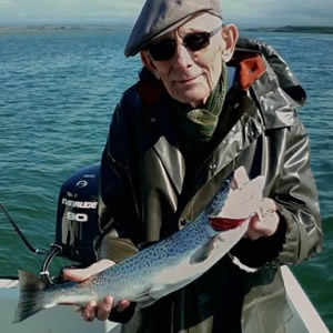 This trout of 3.8 pounds put up a great fight for this gentleman. June 2014.